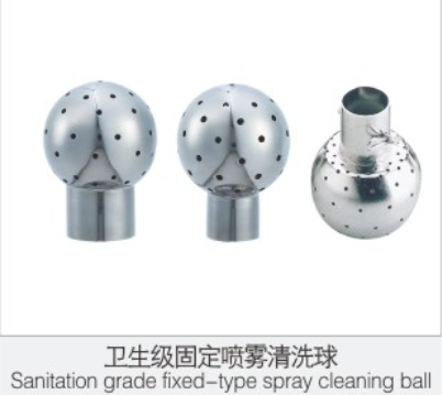 衛生級固定噴霧清洗球